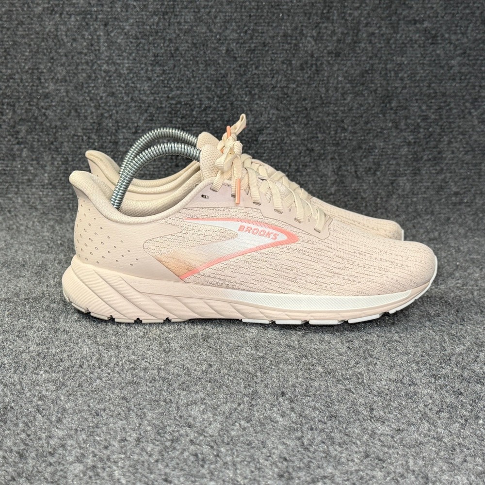 Brooks Anthem 7 Running Shoes Women's 8.5 Almond Pink Athletic Run Training
